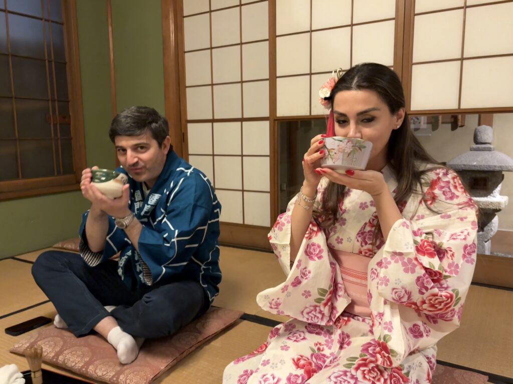 Wasako’s tea ceremony experience