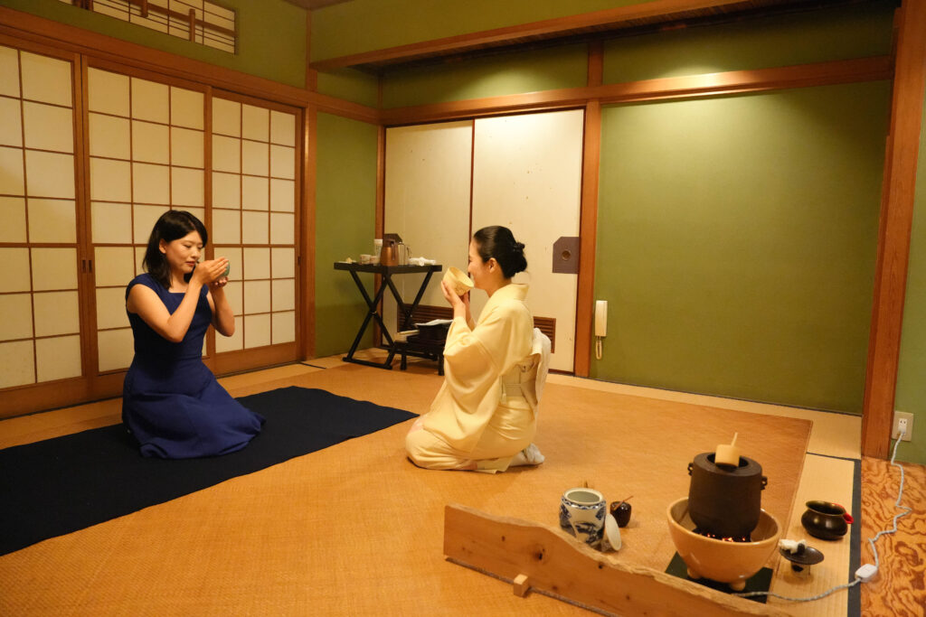 Experience with the tea ceremony